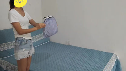 Compact Travel Mosquito Net with Zipper Closure