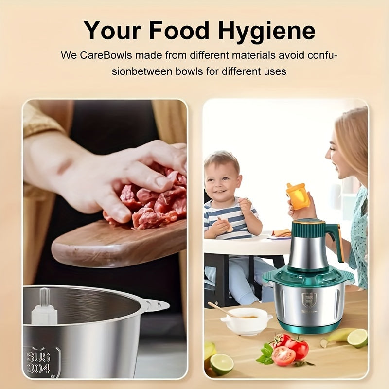 Premium Food Processor - Heavy Duty Meat Grinder & Chopper