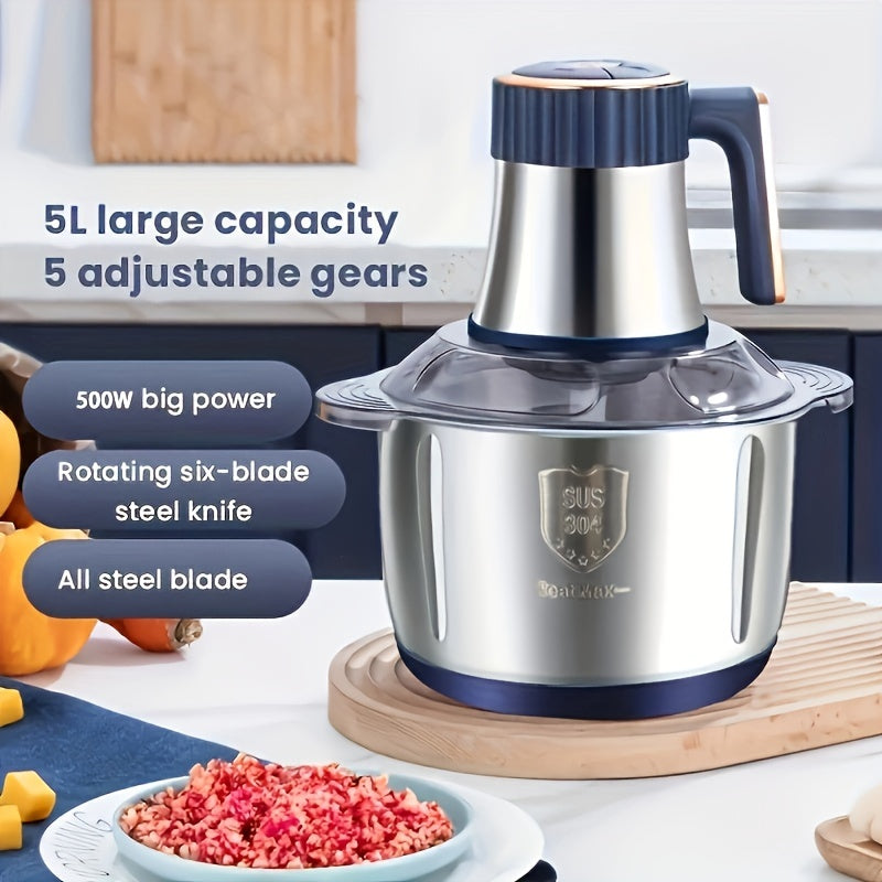Premium Food Processor - Heavy Duty Meat Grinder & Chopper