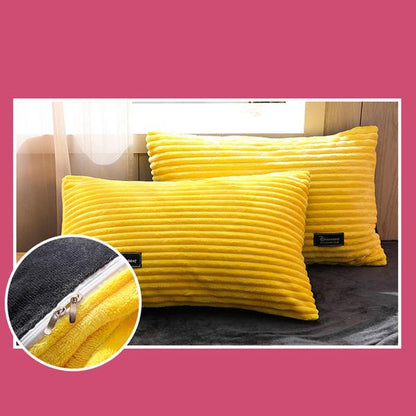 Plush Corduroy Soft Velvet Bedding Set