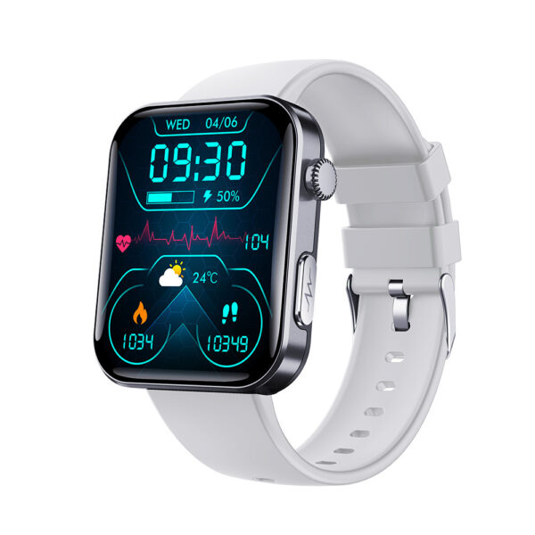 Advanced Health Smartwatch with BP and Blood Sugar Tracker