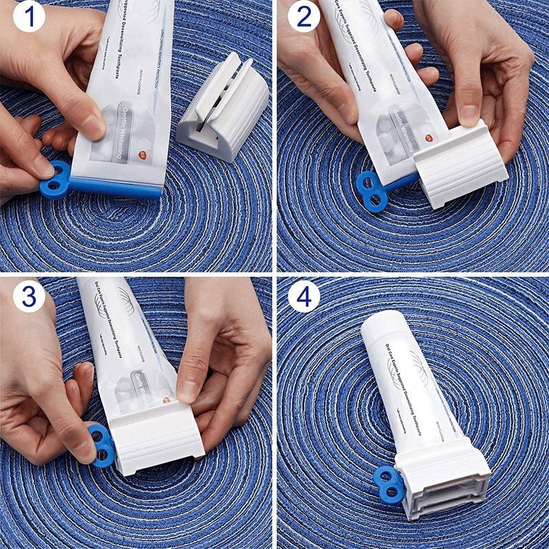Space Saving Toothpaste Dispenser Tube