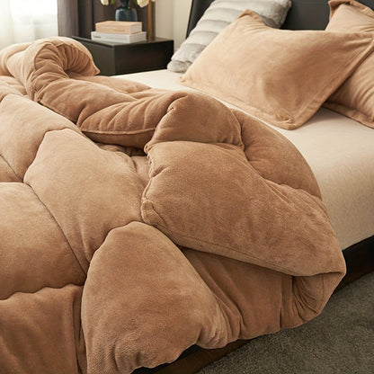 Soft Plush Fleece Winter Duvet for Ultimate Comfort