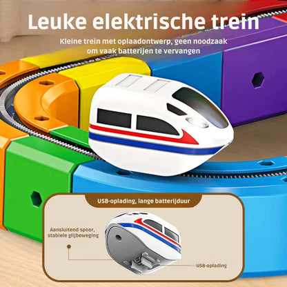 Colorful Kids Magnetic Construction Blocks