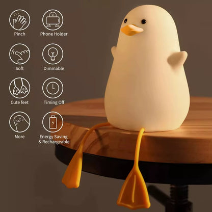 Cute Duck Warm LED Table Lamp