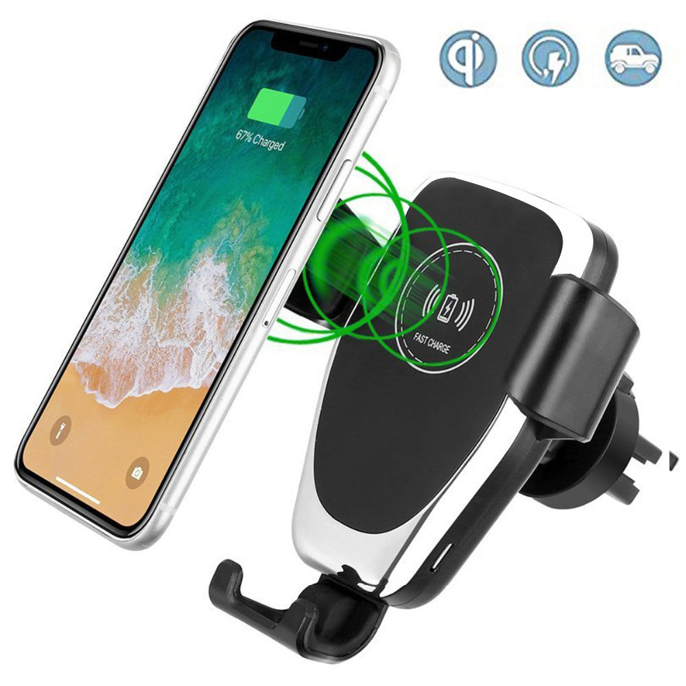 Simple Snap On Wireless Car Phone Charger Mount