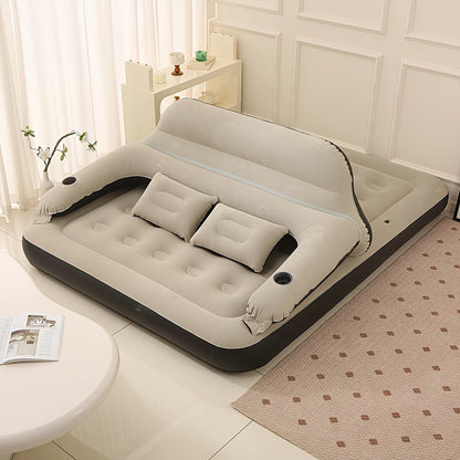 Comfortable Inflatable Bed with Back Support