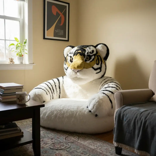 Big Plush Armchair for Living Room - Luxicro