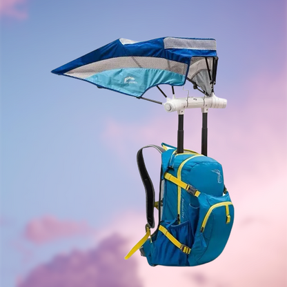 Durable Hiking Rucksack with Integrated Canopy - Luxicro