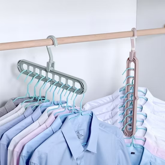 Practical 9-in-1 Multi Hook Organizer