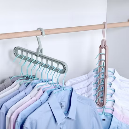 Practical 9-in-1 Multi Hook Organizer