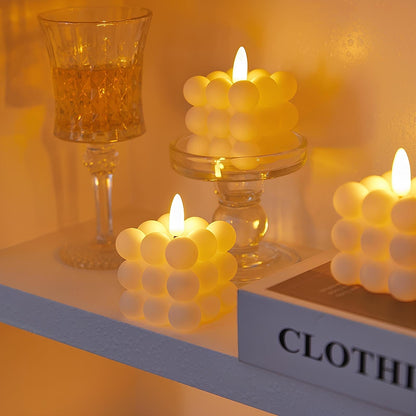 Flameless Battery Powered Wax Candles