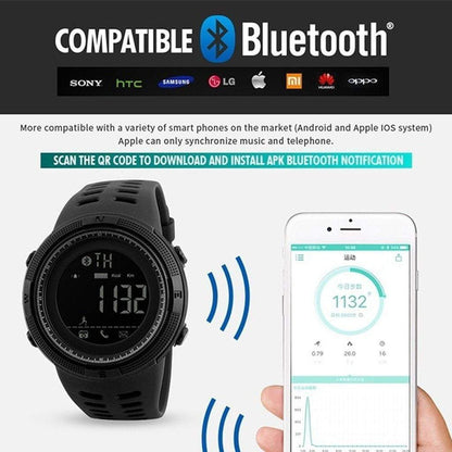 Sporty GPS Smartwatch with Heart Rate Tracker