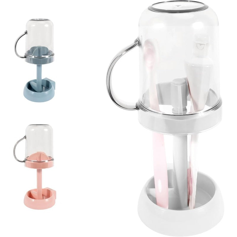 Plastic Bathroom Toothbrush Storage Cup