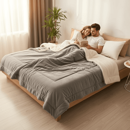 Cozy Plush Fleece Blanket for Winter Warmth - Luxicro