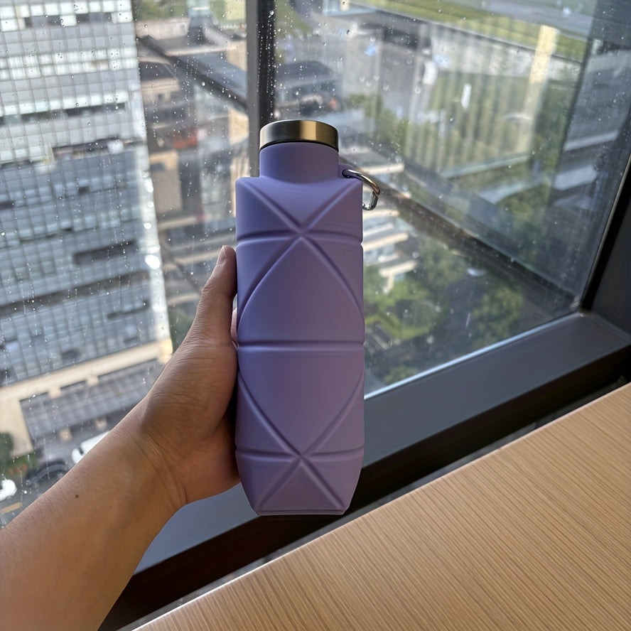 Foldable Silicone Water Bottle | Lightweight Travel Flask