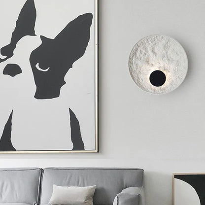 Round Glass Globe Wall Light