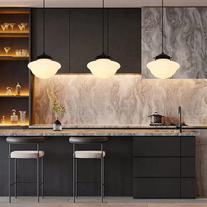 Modern Geo Glass Pendant Light
