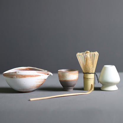 Authentic Asian Style Matcha Tea Ceramic Set