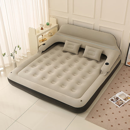 Comfortable Inflatable Bed with Back Support