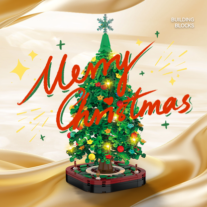 Miniature Snap Together Holiday Tree Blocks