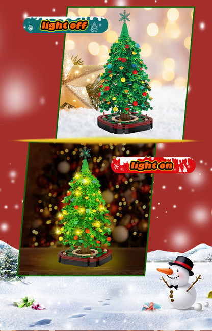 Miniature Snap Together Holiday Tree Blocks