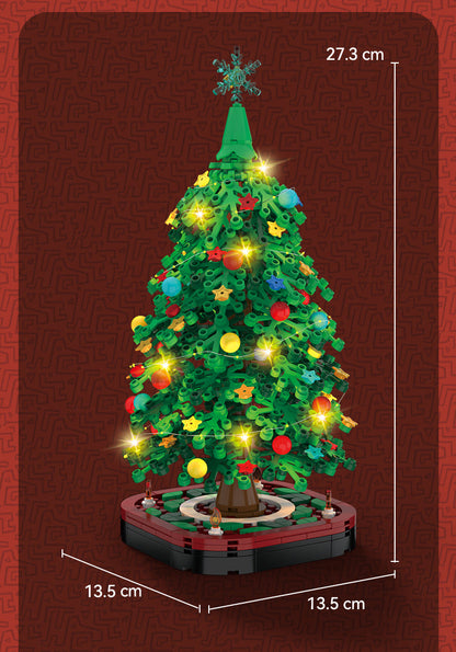 Miniature Snap Together Holiday Tree Blocks