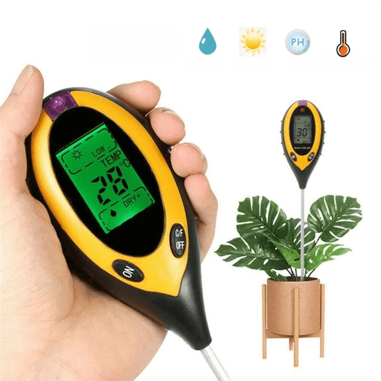 4-in-1 Garden Soil Tester Kit - Luxicro