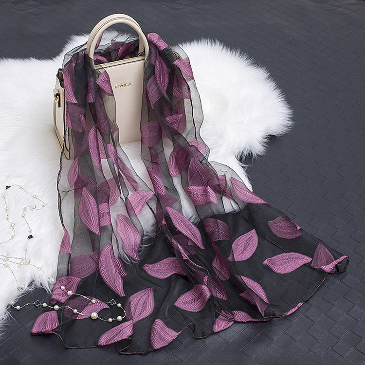 Beautiful Soft Floral Scarf
