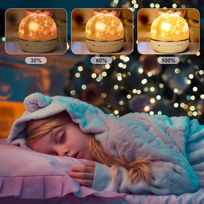 Cosy Starry Night Light Projector
