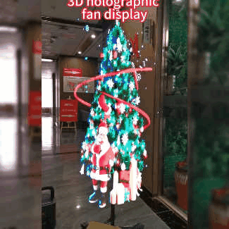 Vibrant 3D Hologram LED Room Light Projector