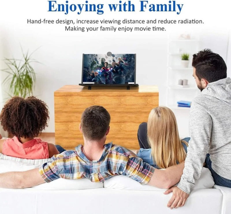 Big Screen Mobile Phone Projector Amplifier - Luxicro