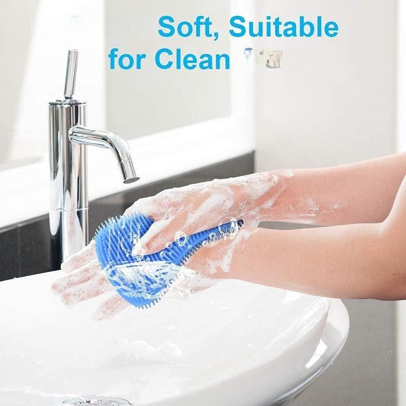 Non Slip Soft Silicone Dish Sponge Set