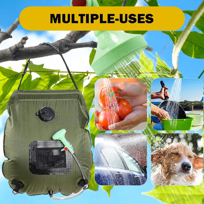 Compact Outdoor Solar Shower Kit