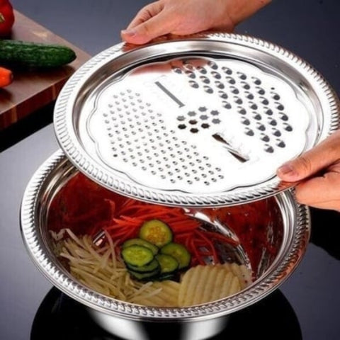 Stainless Steel Fine Mesh Colander Set