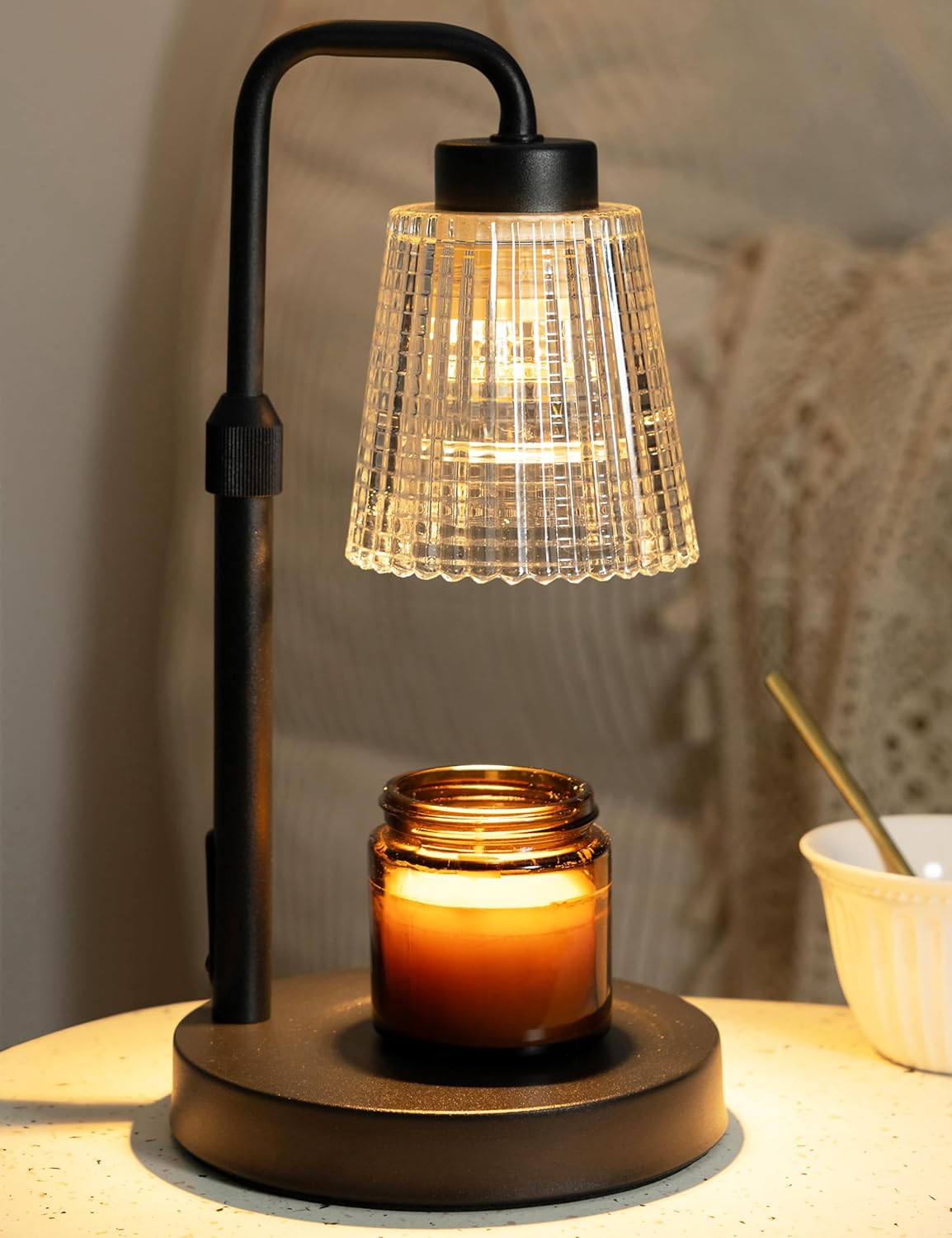 Warm Glow Electric Candle Lamp with Timer - Luxicro
