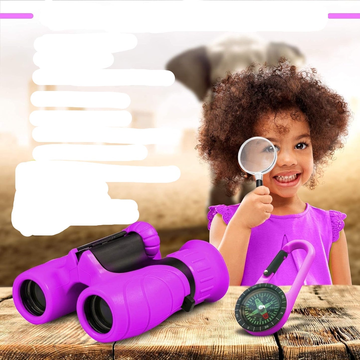 Fun Children's Compact Binoculars for Kids