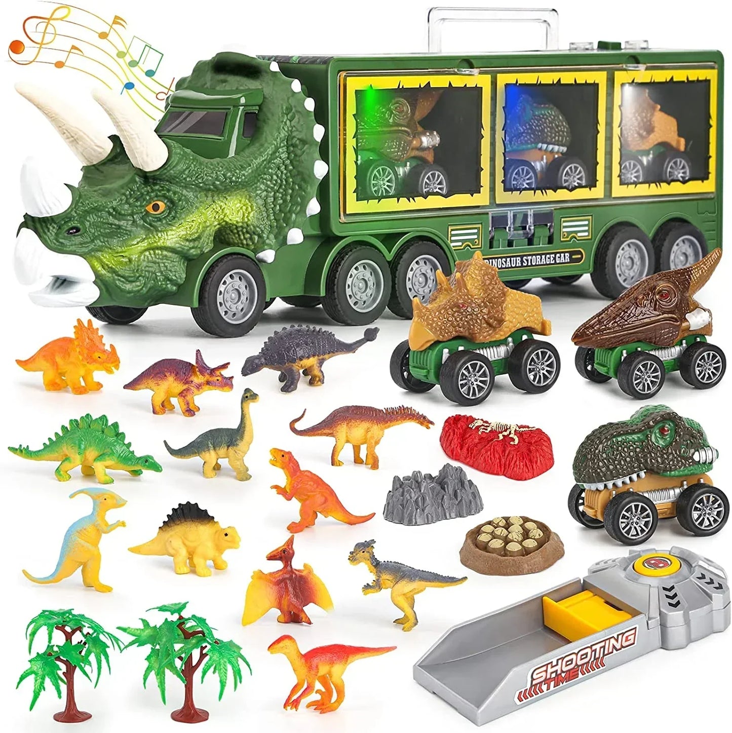 Colorful Kids Dino Play Truck