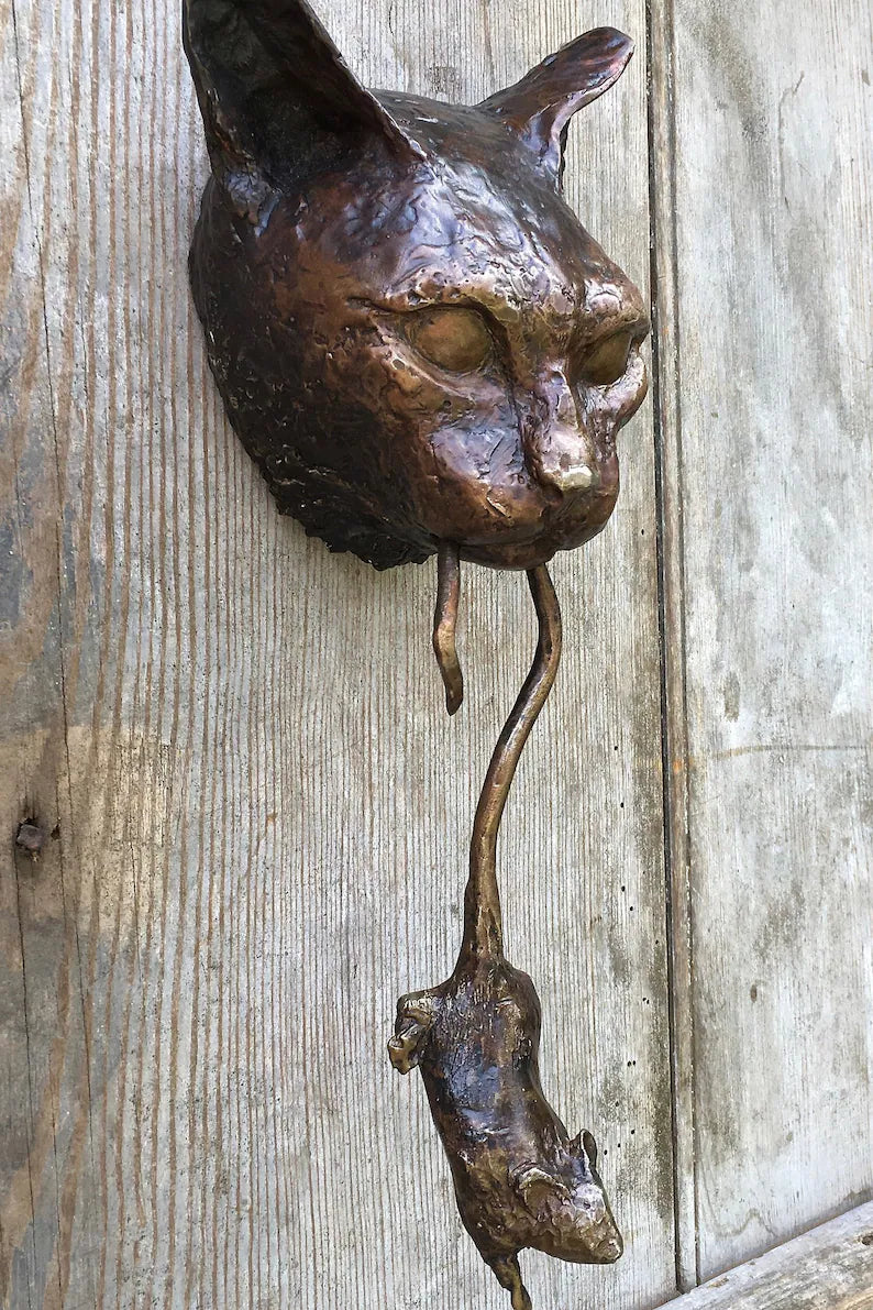 Cute Cat Door Knocker