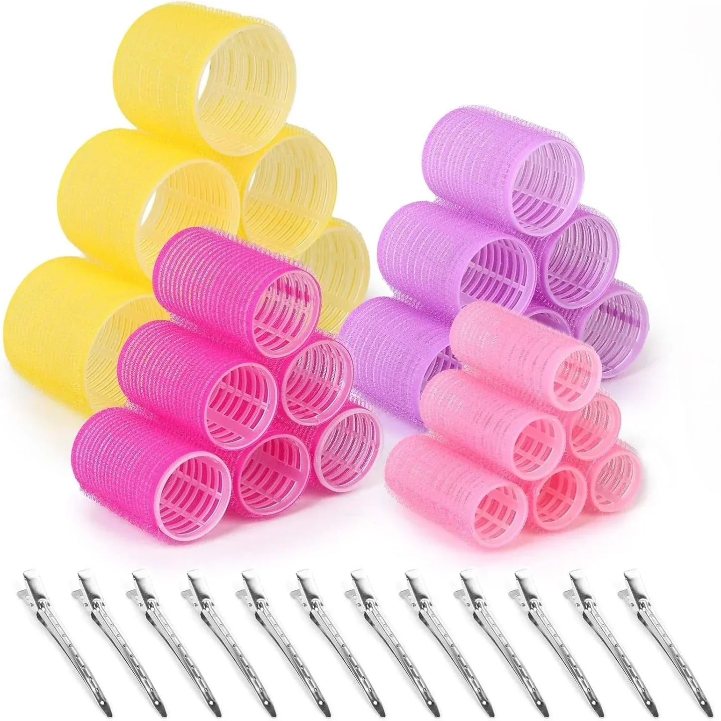 Simple Heatless Curler Set for Loose Waves