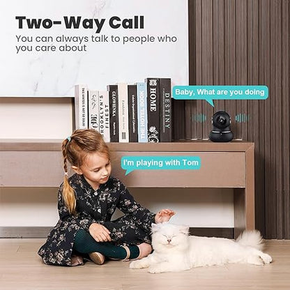 Wi-Fi Smart 360° Surveillance Camera Full View