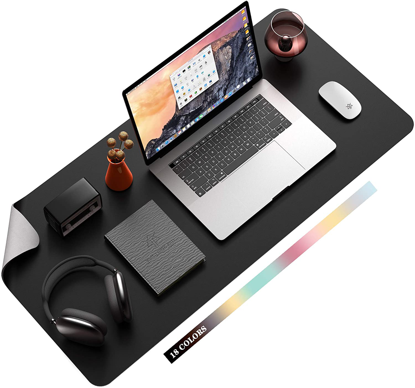 Spill Proof Desk Mat Leather Office Pad Protector
