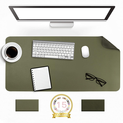 Premium Desk Mat Waterproof Leather Office Pad Protector