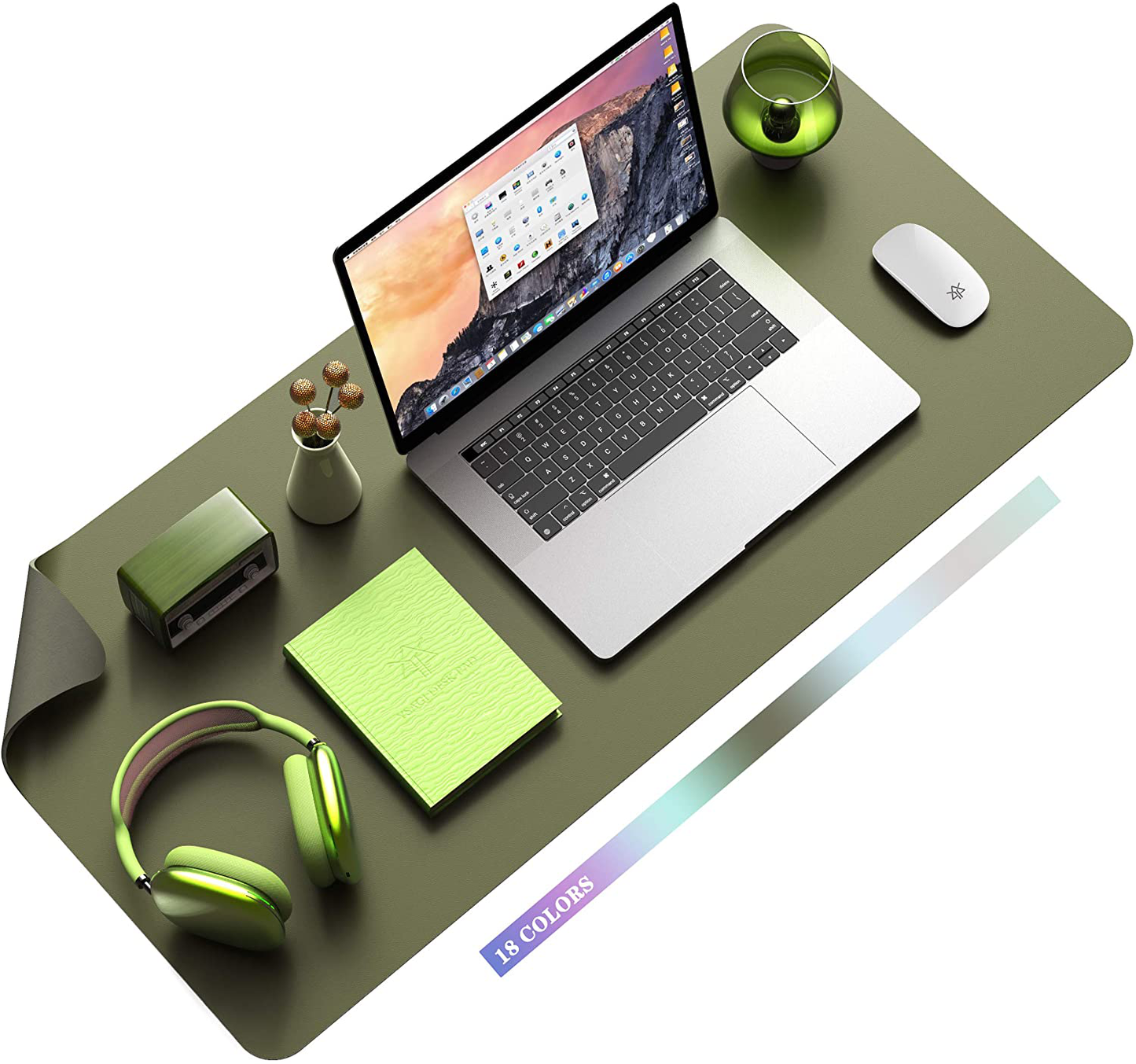 Premium Desk Mat Waterproof Leather Office Pad Protector