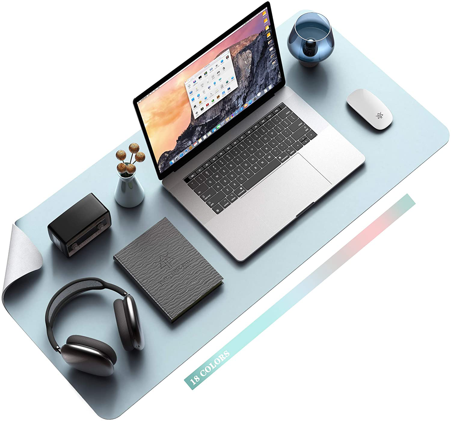 Durable Leather Office Desk Mat Waterproof Pad