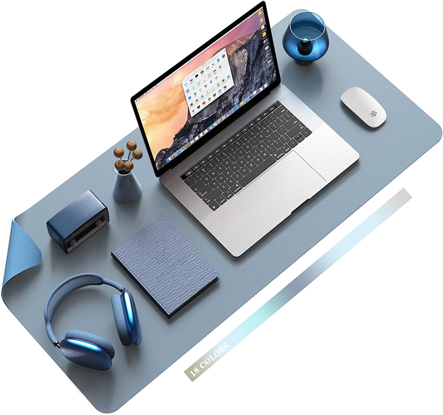 Durable Leather Office Desk Mat Waterproof Pad