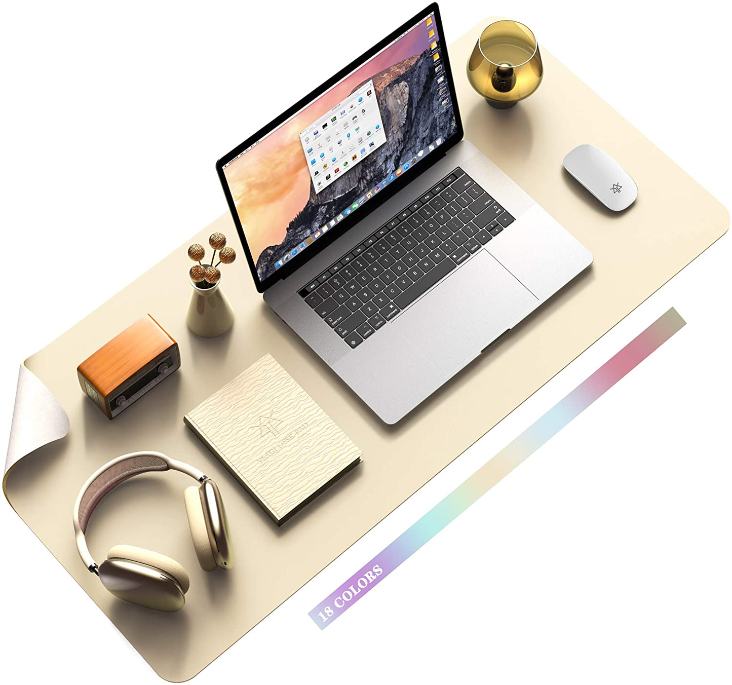 Durable Leather Office Desk Mat Waterproof Pad