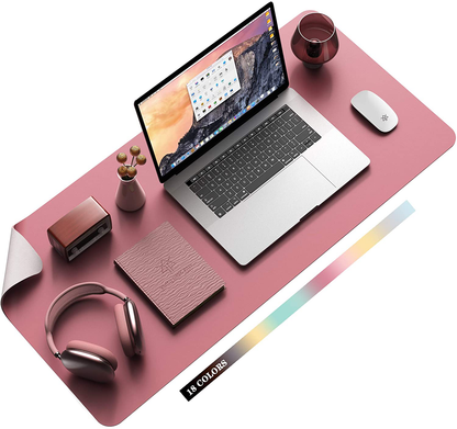 Premium Desk Mat Waterproof Leather Office Pad Protector