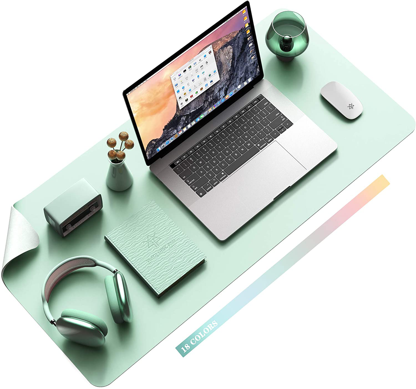 Premium Desk Mat Waterproof Leather Office Pad Protector