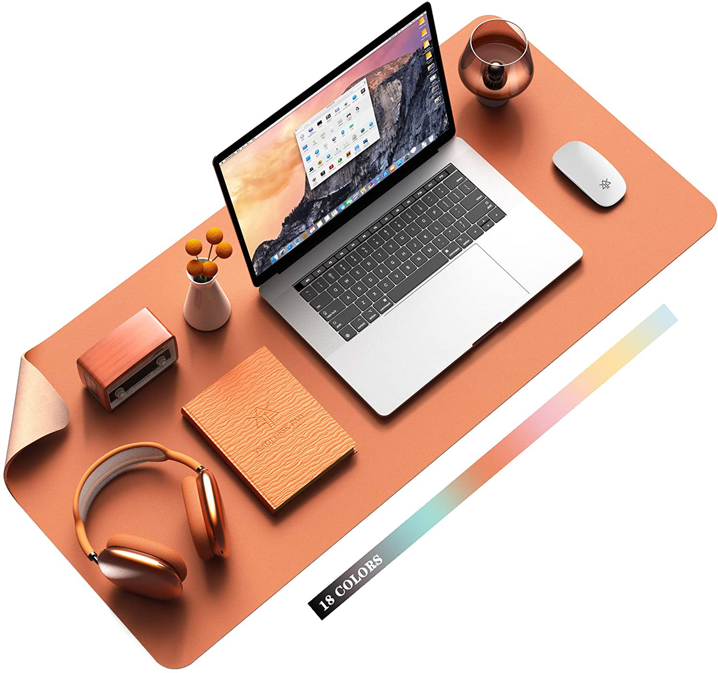 Durable Leather Office Desk Mat Waterproof Pad